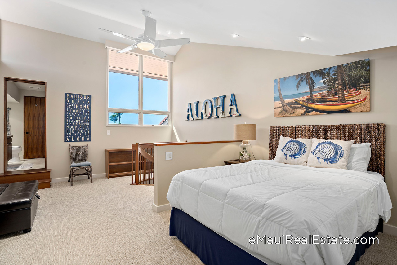 Some condos at Wailea Point have been upgraded with loft bedrooms