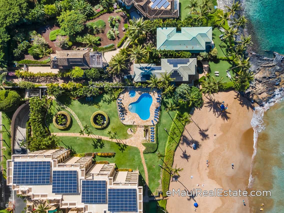 The community pool at Polo Beach Club is located on the South side of the community